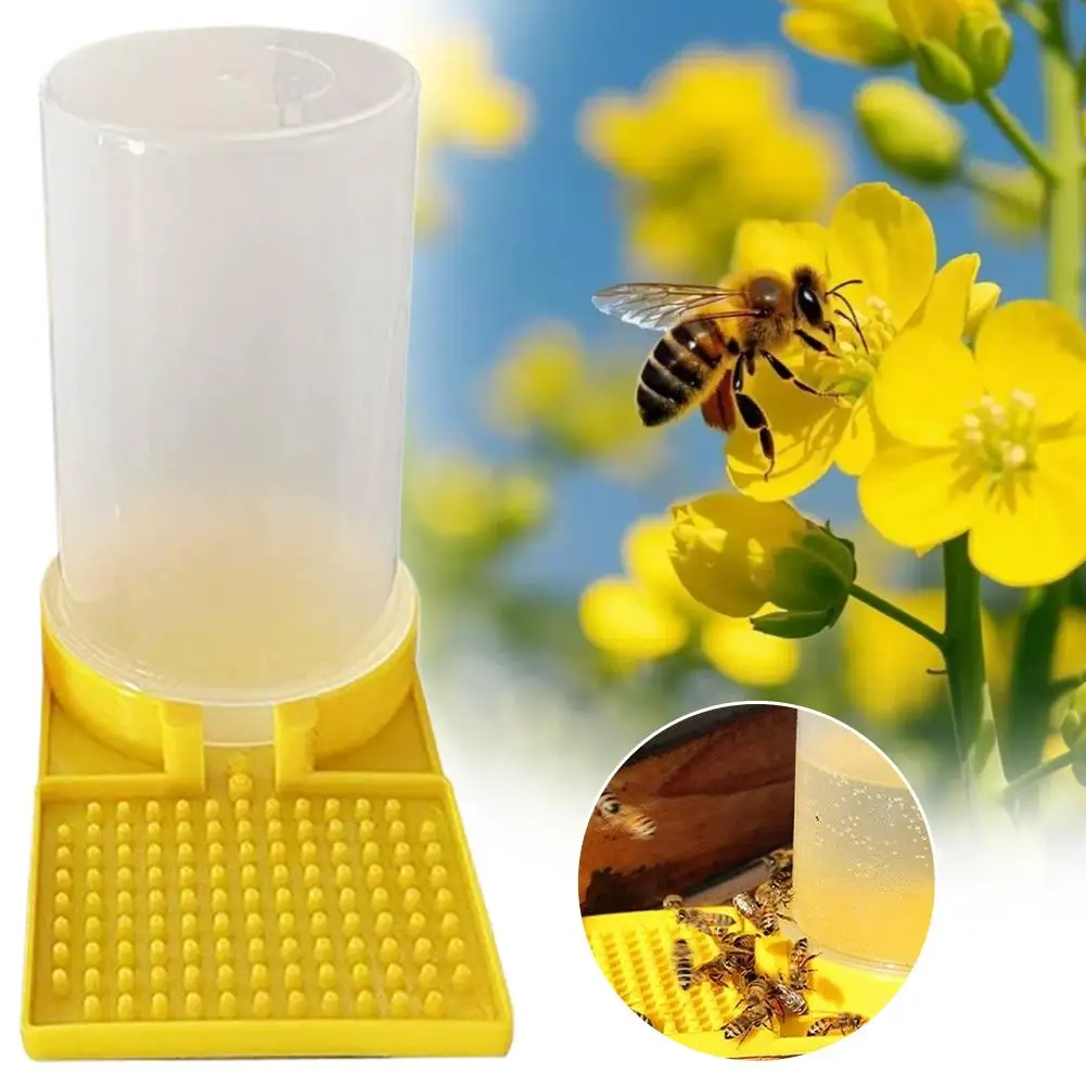 1PCS Bee Feeder Drinking Water Waterer Beekeeping Honey Bee Feeders Watering Bees Tools Supplies Feeding Bee Drinker Tools