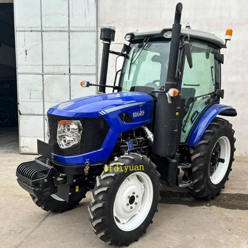 Nuovo prodotto: 4x4 90hp AC Cabin farm agricoltura trattore agricola traktor motore diesel trator