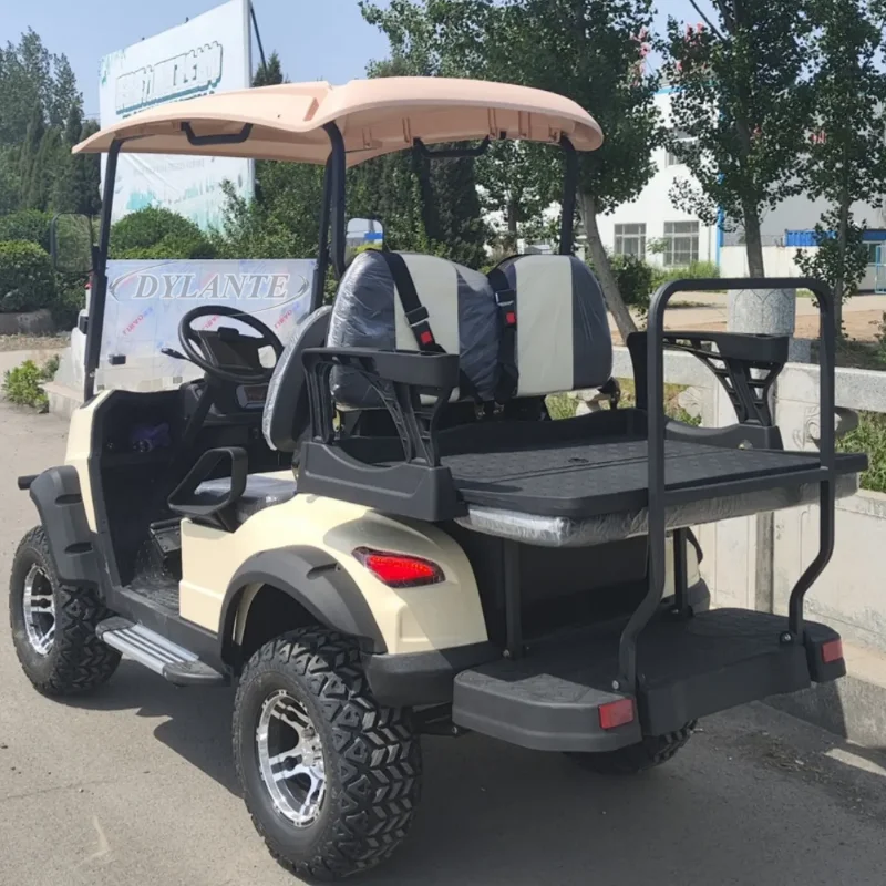 مصنع لوازم عربة جولف كهربائية، سكوتر رباعي العجلات، جولة ذات مناظر طبيعية خلابة للطرق الوعرة وسيارة لمشاهدة معالم المدينة، ترام عائلي قابل للتحويل #5
