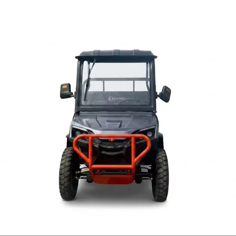 Golf style high load electric steering freight tricycle