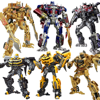 30CM Transformation Robot Toys Optimus Prime Megatron Deformation Star Commander Alloy Car Movie Anime Action Figure Toys Gift