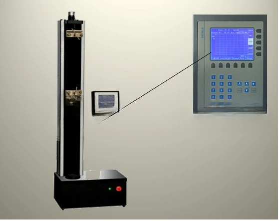 Máquina de testes elástica matéria têxtil, tecido não, Desktop, ponto a longo prazo, vendas diretas, LDS-5