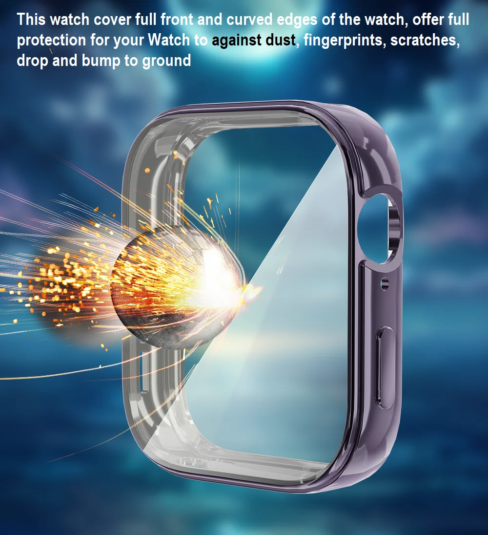 화웨이 워치용 스마트 워치 보호 커버, Fit3 소프트 TPU 범퍼 프레임, 풀 스크린 스크래치 방지 보호 케이스, 30 개