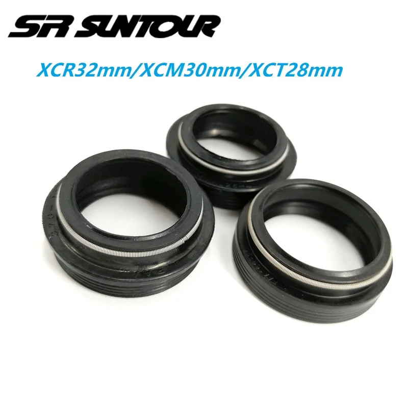 SR Suntour Fork Stanchion Wiper XCT XCM XCR Dustproof Rubber Ring Dust Seal 32mmXCR 30mmXCM 28mmXCT Fork Repair Part