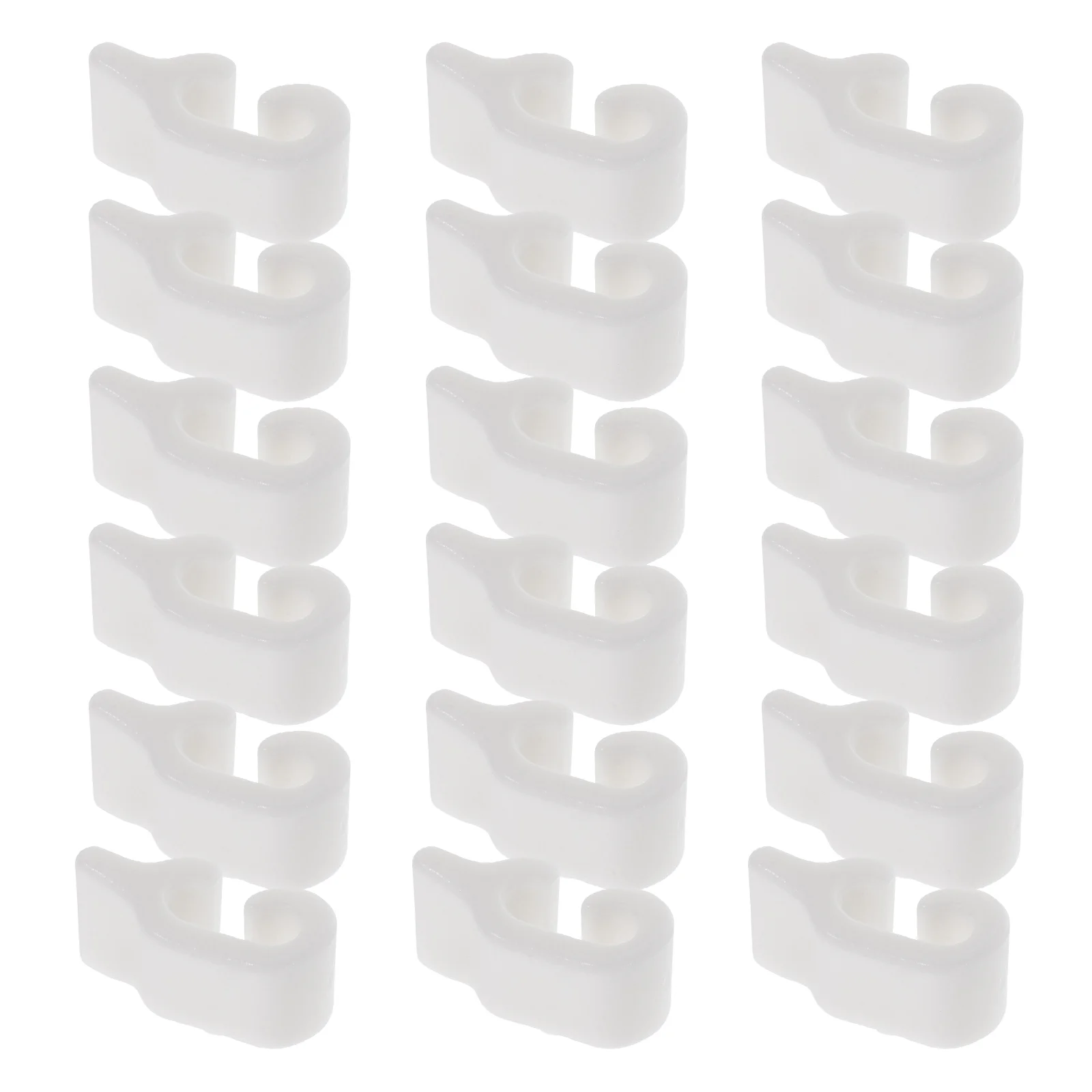 

40 Pcs Storage Box Cage Door Latch Dog Fence Ancessories Buckle Connector Universal Cabinet Plastic Lock Pet