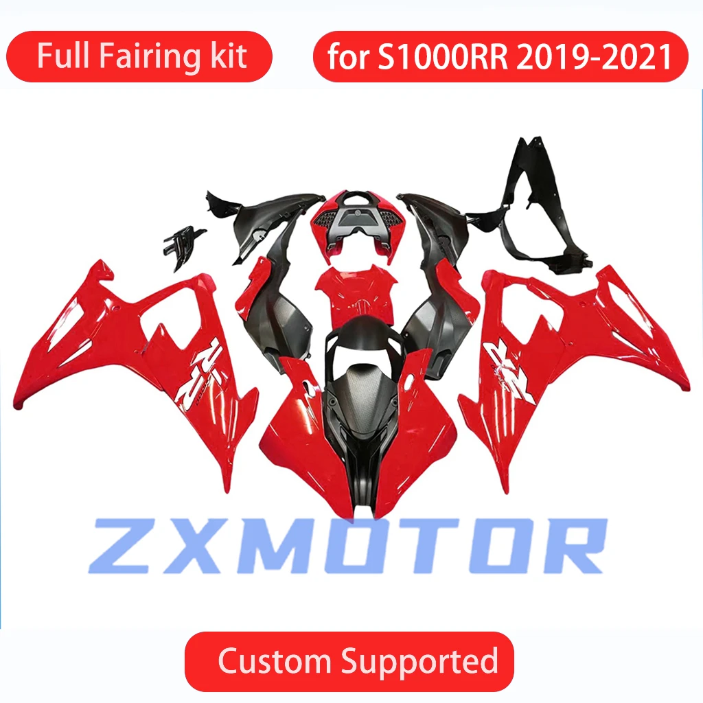 

For BMW S1000RR 2019 2020 2021 Prime Fairing Kit S 1000RR 19 20 21 Aftermarket Dirt Bike Motorcycle Plastics Fairings Red