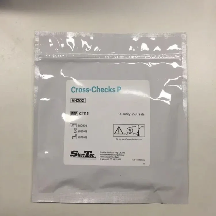 SteriTec Hydrogen Peroxide Chemical Indicator Strip CI115 Steam Sterilization Indicator Tape CI159/.75