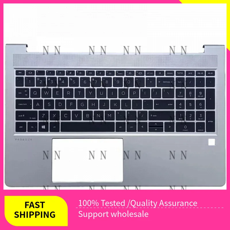 

BLGN New For HP Probook 450 G9 Palmrest Upper Case w/US Backlit Keyboard N01933-001
