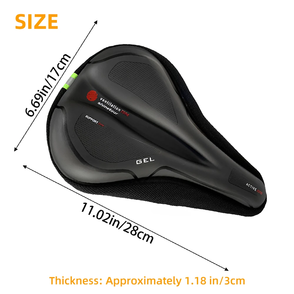 Wasserdicht Rennrad Sattel Kissen Komfortable MTB Fahrrad Sitzbezug Atmungsaktive Mountainbike Radfahren Sitzbezug – Detail 2