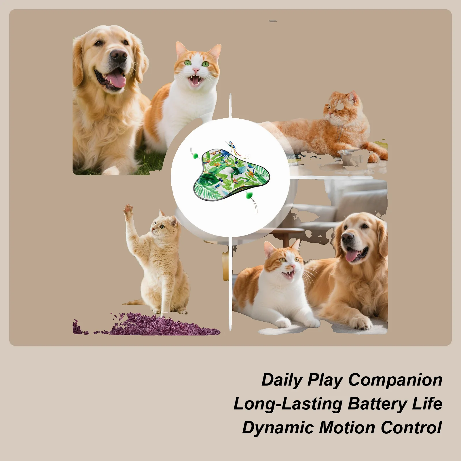 

Коврик для кошек, игрушка 2-в-1, автоматические интерактивные игры для домашних животных, автоматическая игрушка для кошек для дома, для игр на открытом воздухе, тренировочные упражнения