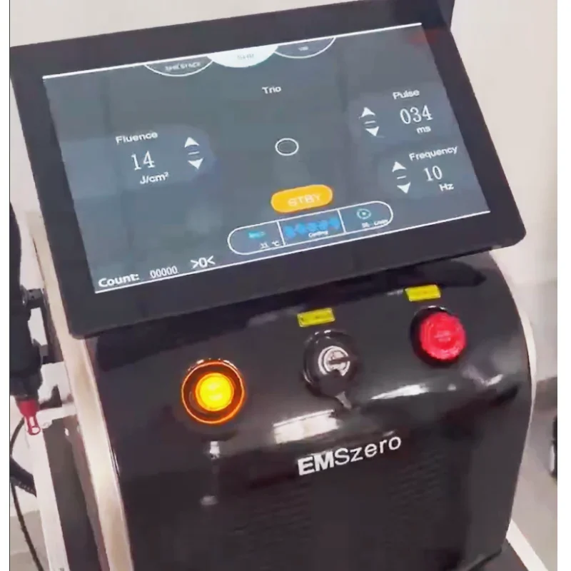 2 في 1 ديود إزالة الشعر بالليزر الجليد غير مؤلم الكسندريت بيكو ثانية إزالة الوشم بالليزر متعدد الوظائف نظام التبريد الجمال