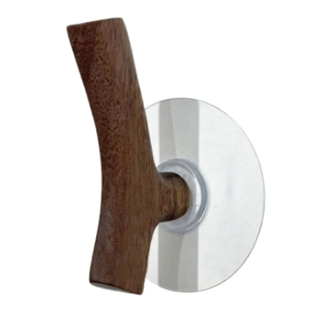 

Elegant Tree Branch Shape Solid Wood Hook Nordic Style Modern Wall Mounted Hook Easy Installation Suction Cup Towel Holder Porch