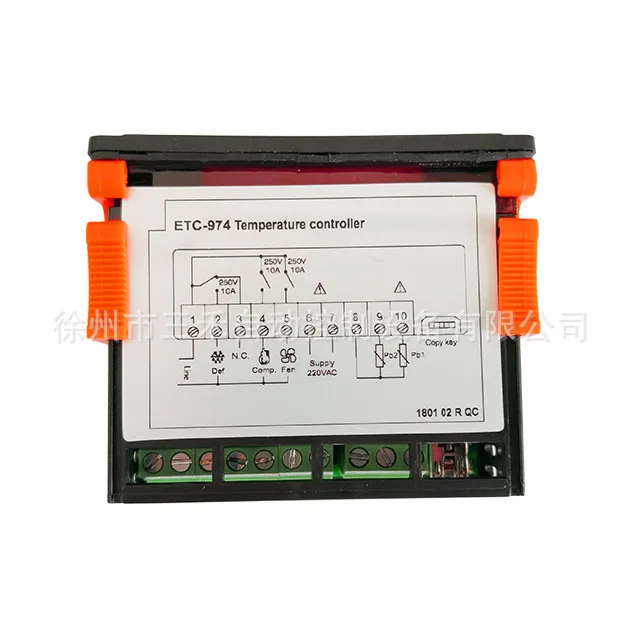 ETC-974  Thermostat Regulator Digital Temperature ControllerThermoregulator With Refrigeration Defrost Fan  Function