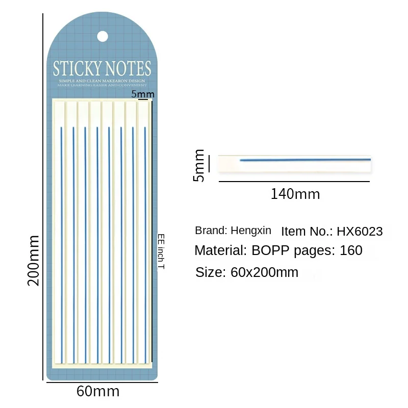 Color Post Its Notes Waterproof Transparent Index Tabs Reusable Sticker Office Supplies Fluorescent school Notepad Sticky Note