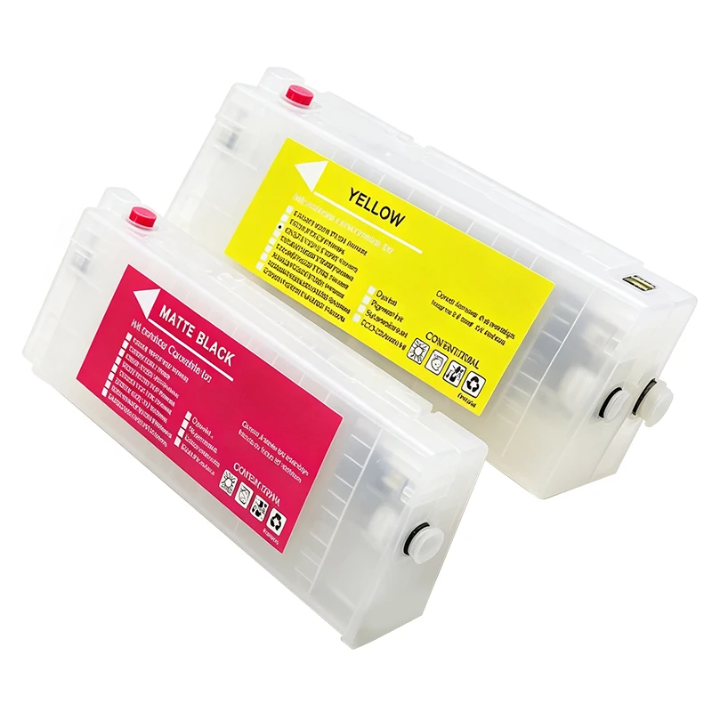 T6941-T6945 700ml Empty Refillable Ink Cartridge With Chip For Epson SureColor T3000 T5000 T7000 T3070 T5070 T7200 Printer