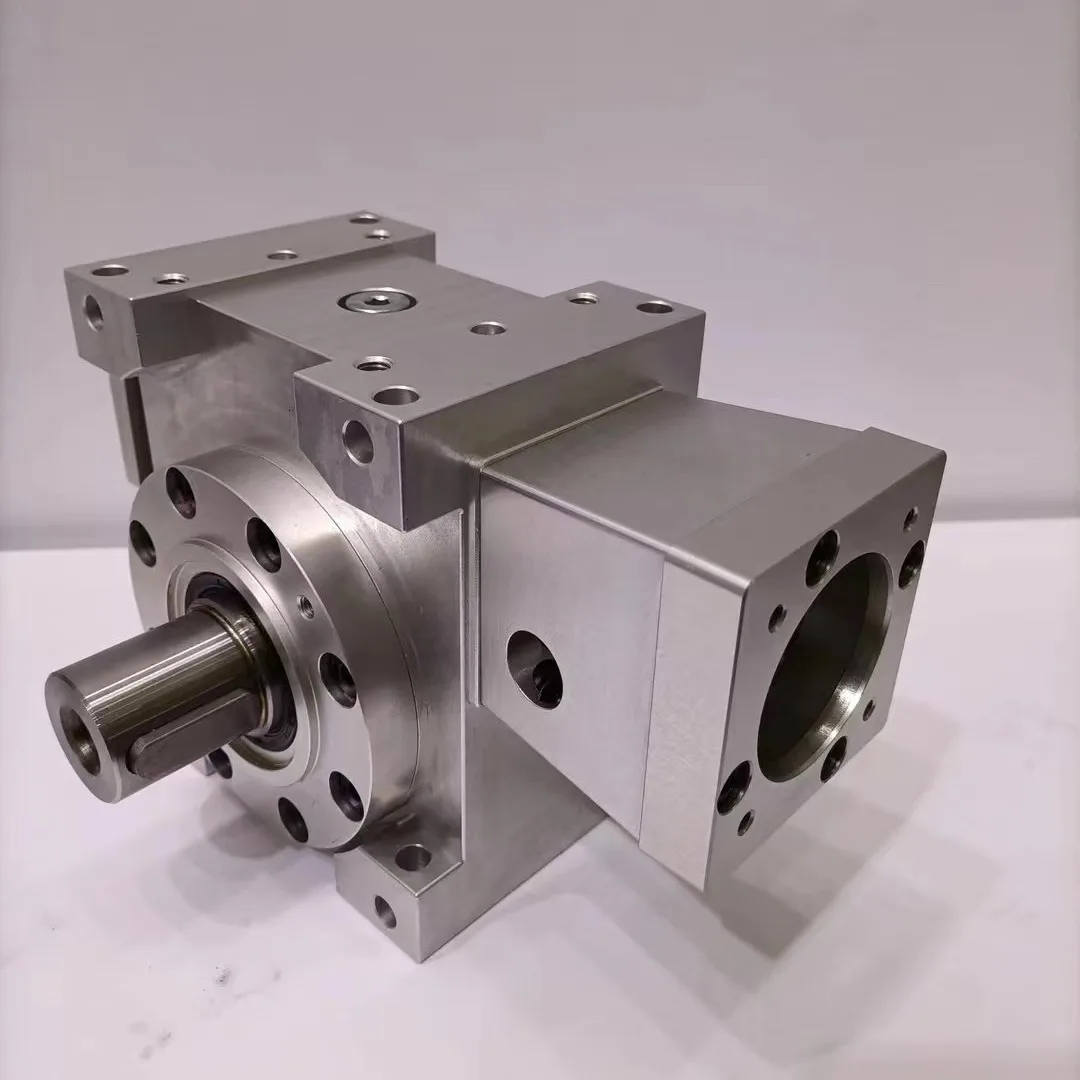 Double lead self-locking precision worm gear reducer