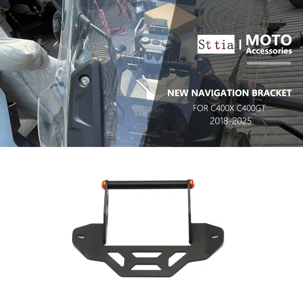 

Для BMW C400GT C400 GT 2024- C400X 2018- C 400X: Кронштейн для мотоциклетной навигации, держатель для мобильного телефона, подставка, аксессуары для GPS-систем