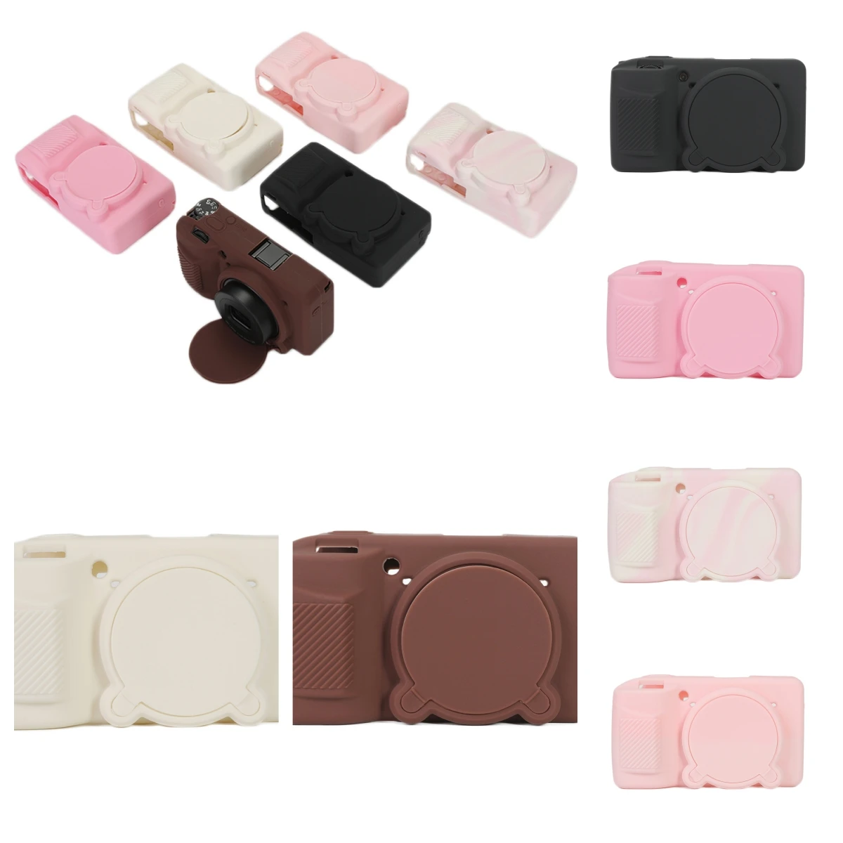 

Силиконовый защитный чехол для RICOH GR4 с крышкой для объектива, ударопрочный, устойчивый к царапинам, с точными вырезами, простая установка