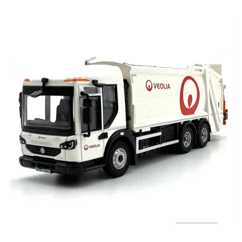 OXFORD Diecast 1:76 Scale Alloy Dennis Garbage Collection Truck Car Model Finished Product Simulation Model Gift Display
