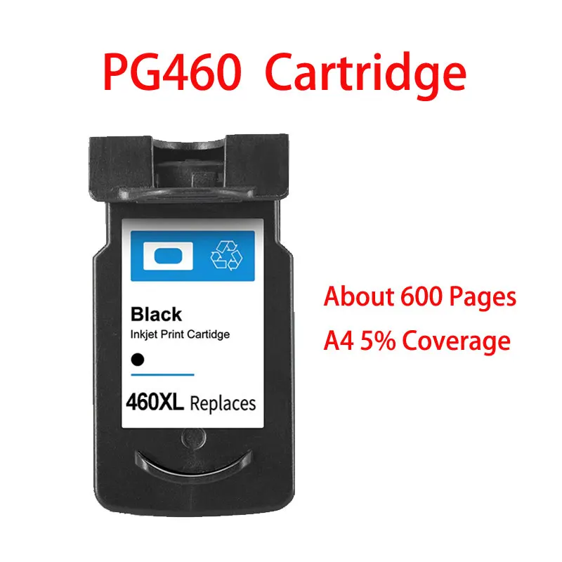 Compatible Refillable Ink Cartridge For Canon  460 461 PG460 CL461 PIXMA TS5340 TS7440 Printer