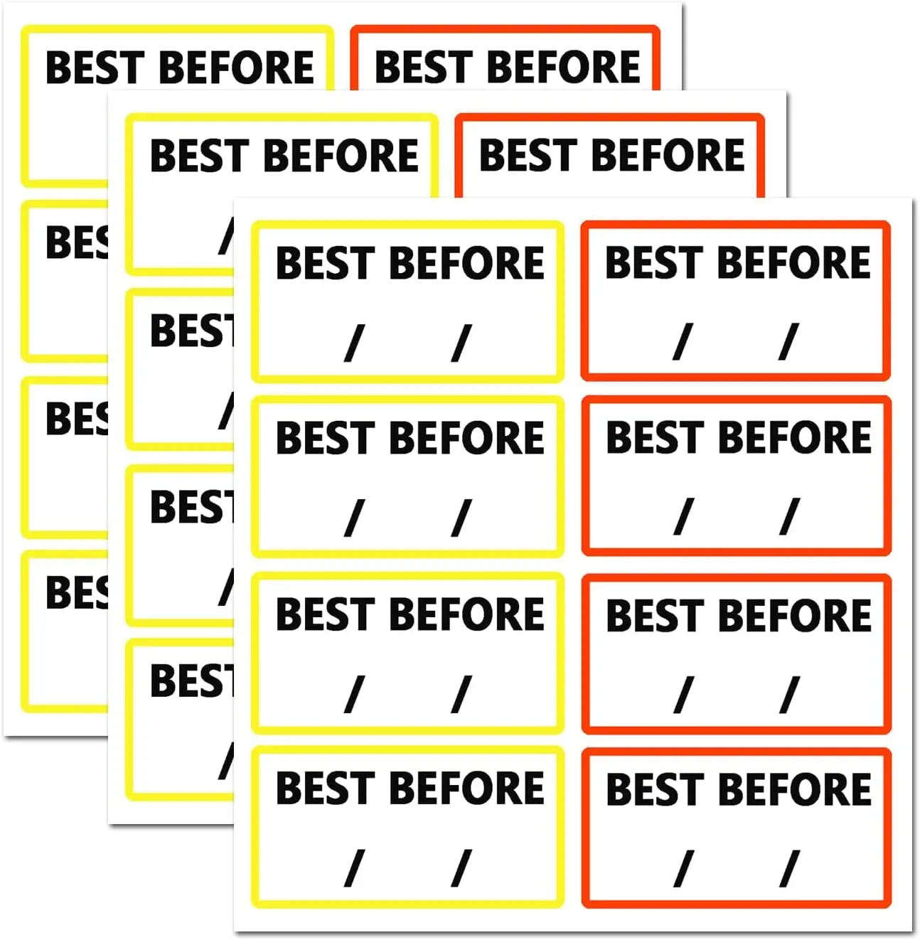 

240 шт. лучшие наклейки, кухонные этикетки, клейкие наклейки для безопасной еды (50,8x25,4 мм)
