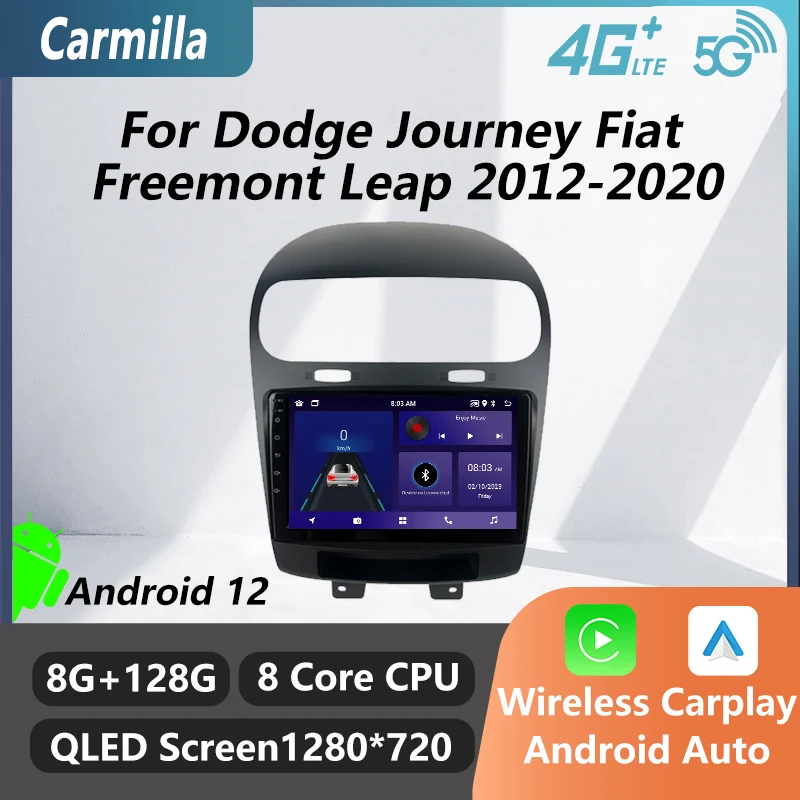 

Android Car Stereo Radio for Dodge Journey Fiat Freemont Leap 2012-2020 2 Din Gps Car Multimedia Player Autoradio Head Unit Wifi