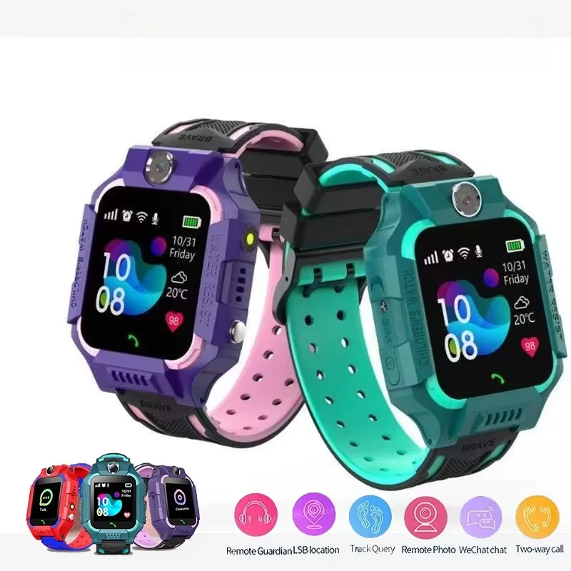 NEW Kids 5G Smart Watch SOS GPS Location Sim Card Call Camera Child SmartWatch Camera Waterproof Watch Gift For IOS Android