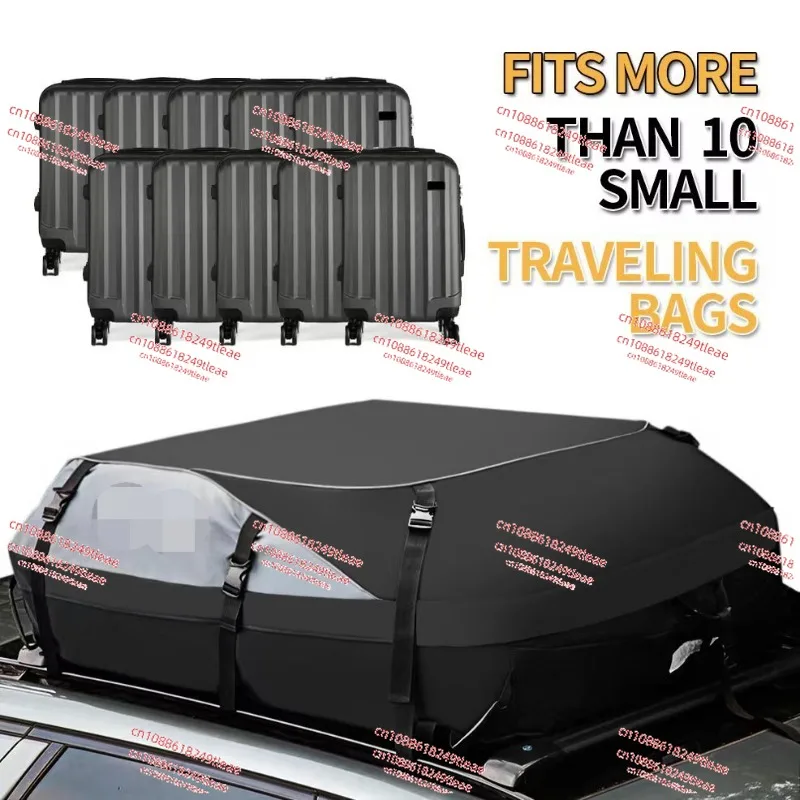 

Roof luggage, heat-sealed waterproof roof bag, car roof luggage upgrade