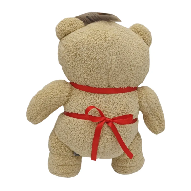 48 سنتيمتر دمية دب كبيرة الحجم تيد 2 الدب ألعاب من القطيفة في المئزر لينة محشوة الحيوان أفخم الدمى لعيد الميلاد