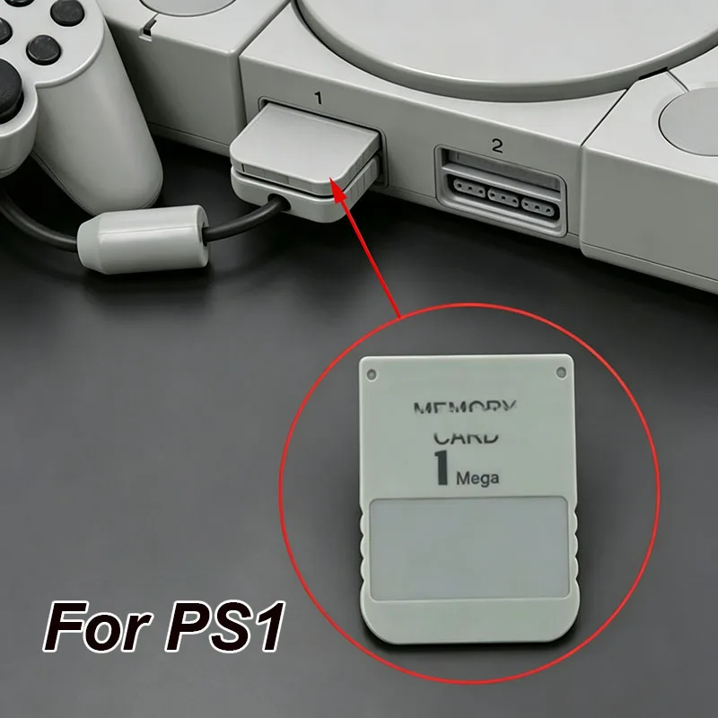 Game Memory Card 1MB Memory Card For PS1 High Speed Game 1 Mega Video Game Console Memory Card For Classic Gaming System