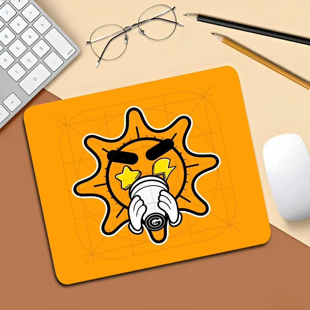 G-GLO G-GANG Rapper Logo Mouse Pad Gaming Laptops Keyboard Mat Deskmat Pc Accessories Desk Protector Mousepad Gamer Mats Anime M
