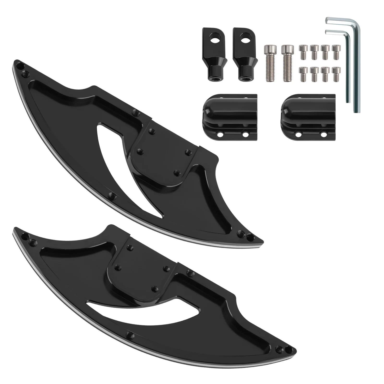 

Wide Foot Pegs for Harley Dyna Softail Ultra Limited/Electra Glide Ultra