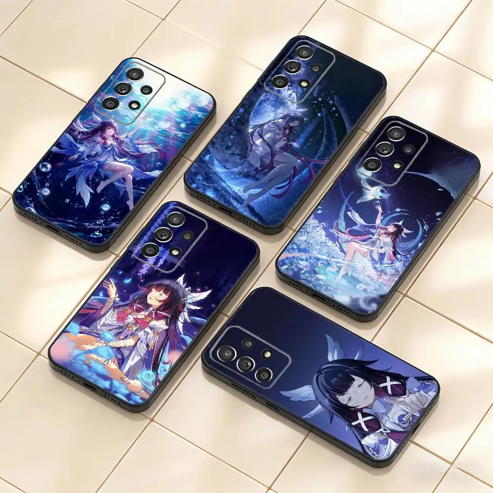 

Genshin l-Impact C-columbina Phone Case For Samsung S25,S24,S21,S22,S23,S30,Ultra,S20,Plus,Fe,Note,10,9,5G Black Cover