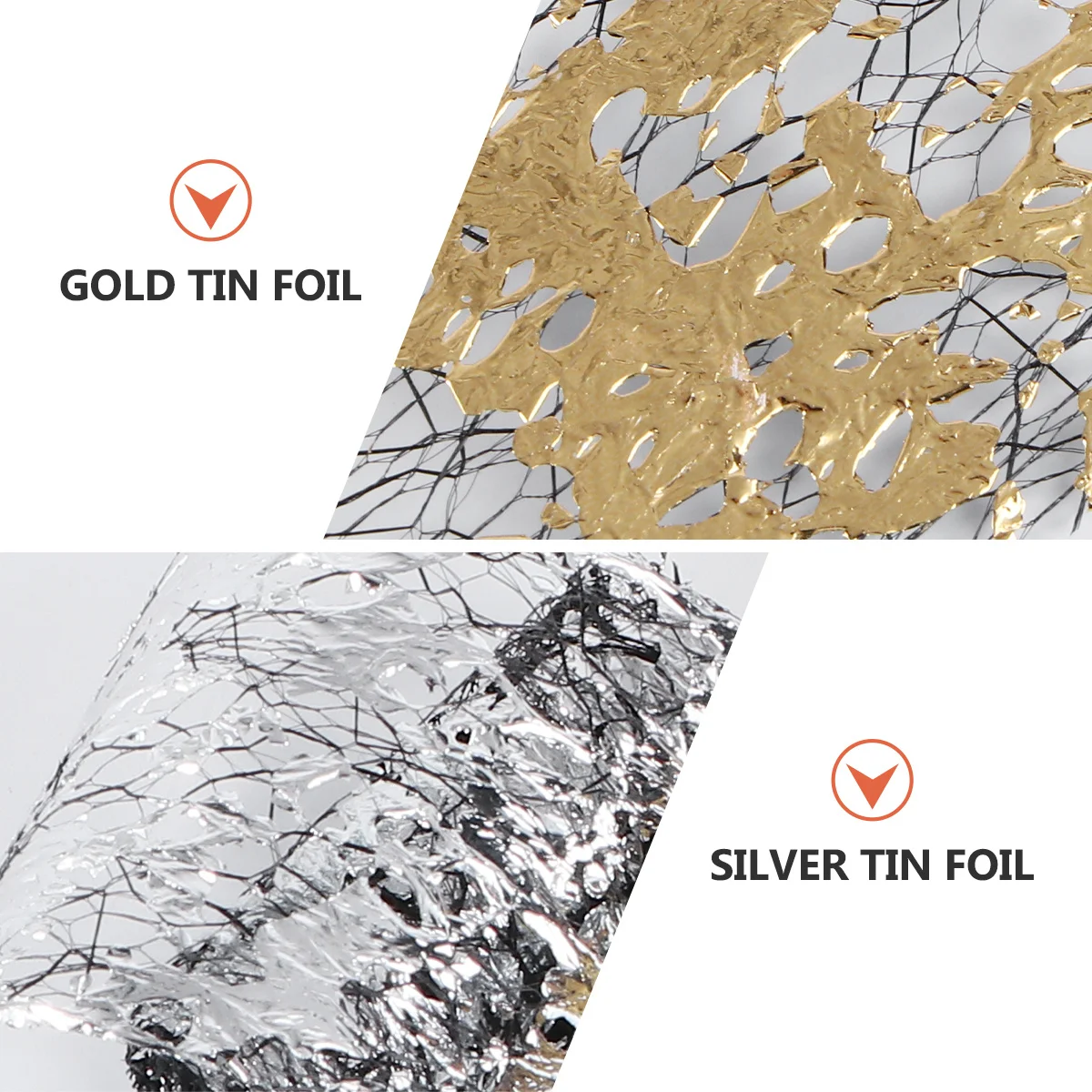 

Nail Art Decor DIY Manicures Decoration Gold Foil Mesh Gauze Unique Design Fine Workmanship Professional Home Use Gift Friends