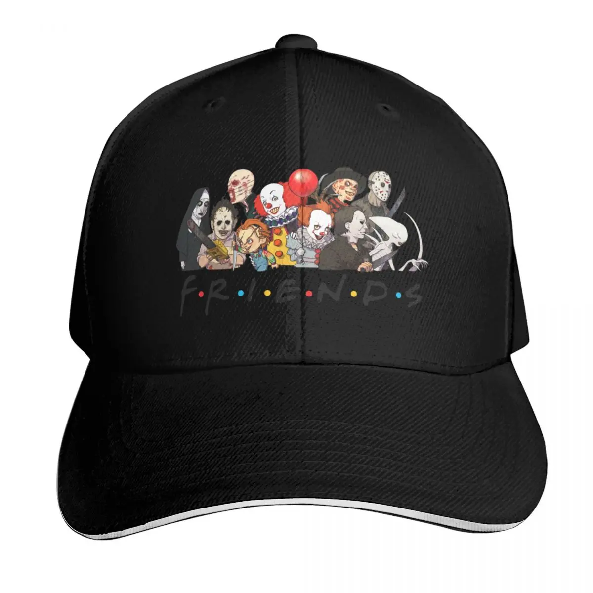 

Halloween Horror movies Baseball Cap New Hat Bobble Hat Beach Men Luxury Brand Women's