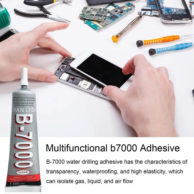 B-7000 kleber Telefon Bildschirm Reparatur kleber Mehrzweck kleber Kleber Epoxidharz Reparatur Handy LCD Touchscreen Tür Window DIY Bond