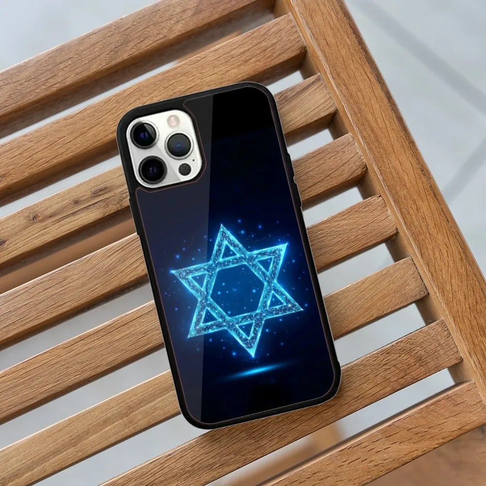 David Jewish Star Symbol Phone Case For iPhone 16,15,14,13,12,11,Plus,Pro,Max,Mini Magsafe Magnetic Wireless Charging