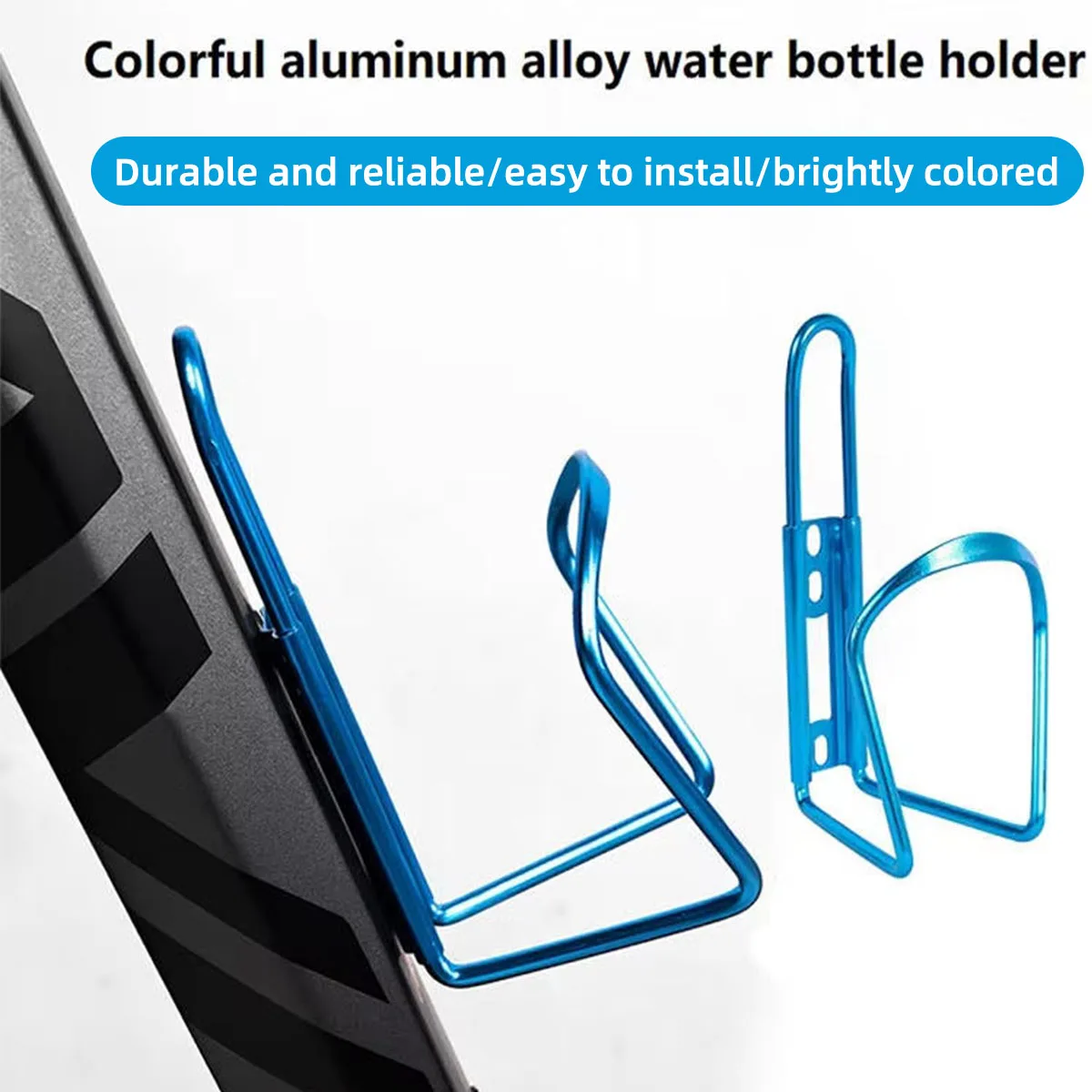 PINMOAP 1/2PCS Bicycle Water Bottle Rack Aluminum Alloy Water Bottle Rack Durable And Convenient Outdoor Cycling Accessories