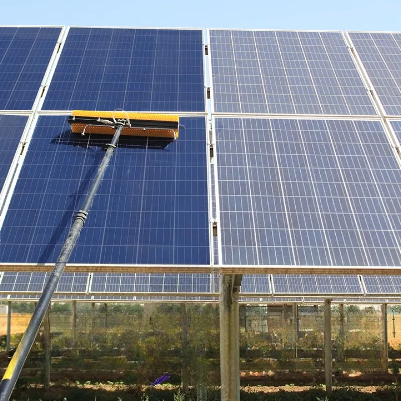 

Cleaning machine, roof photovoltaic cleaning equipment, solar panel components, roller brush electric water spray cleaning brush