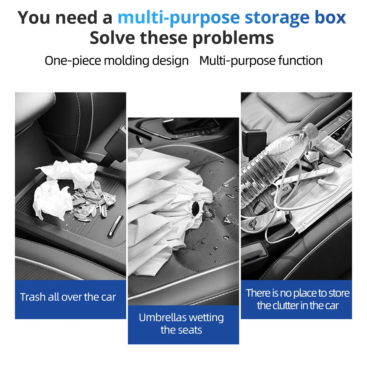 Car Trash Can Car Storage Busket Interior Rubbish Container Waste Organizer Holder Waterproof Garbage Auto Accessories for cup