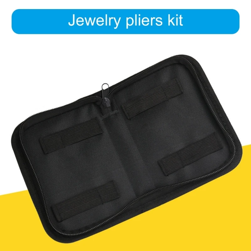 Beadsmith Essential Tool Carriers Zippers Bag Structured for Jewelry and Hobbyists 517A