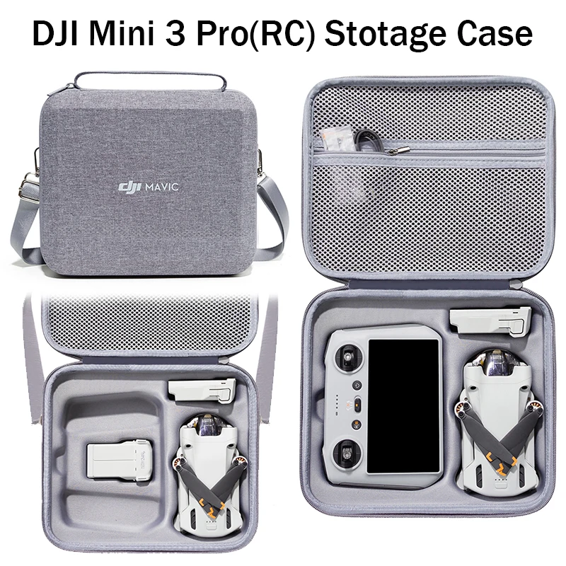 

drone boxs for DJI Mini 3 All-in-One Shoulder Bag Carrying Case for DJI Mini 3 Pro RC&RC N1 Protective Box Accessories