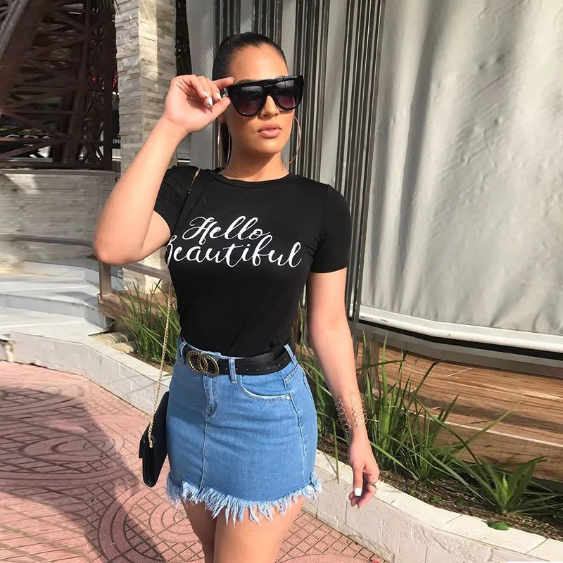 

Women's Bodycon Skirt Street Style Single Button Large Size Half-length Skirt Fashionable And Stylish Skirt for Women Vestidos