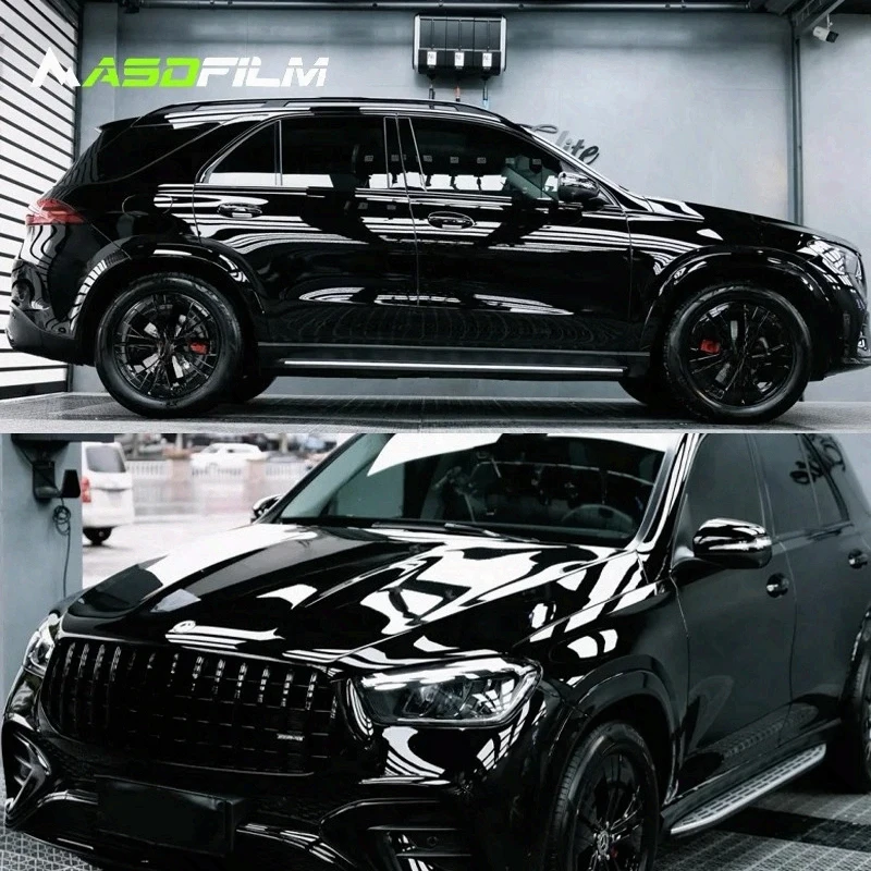 TPU Super Black Color Changing PPF Film Rolls Paint Protection Film Car Wrapping Film Color Change Foil