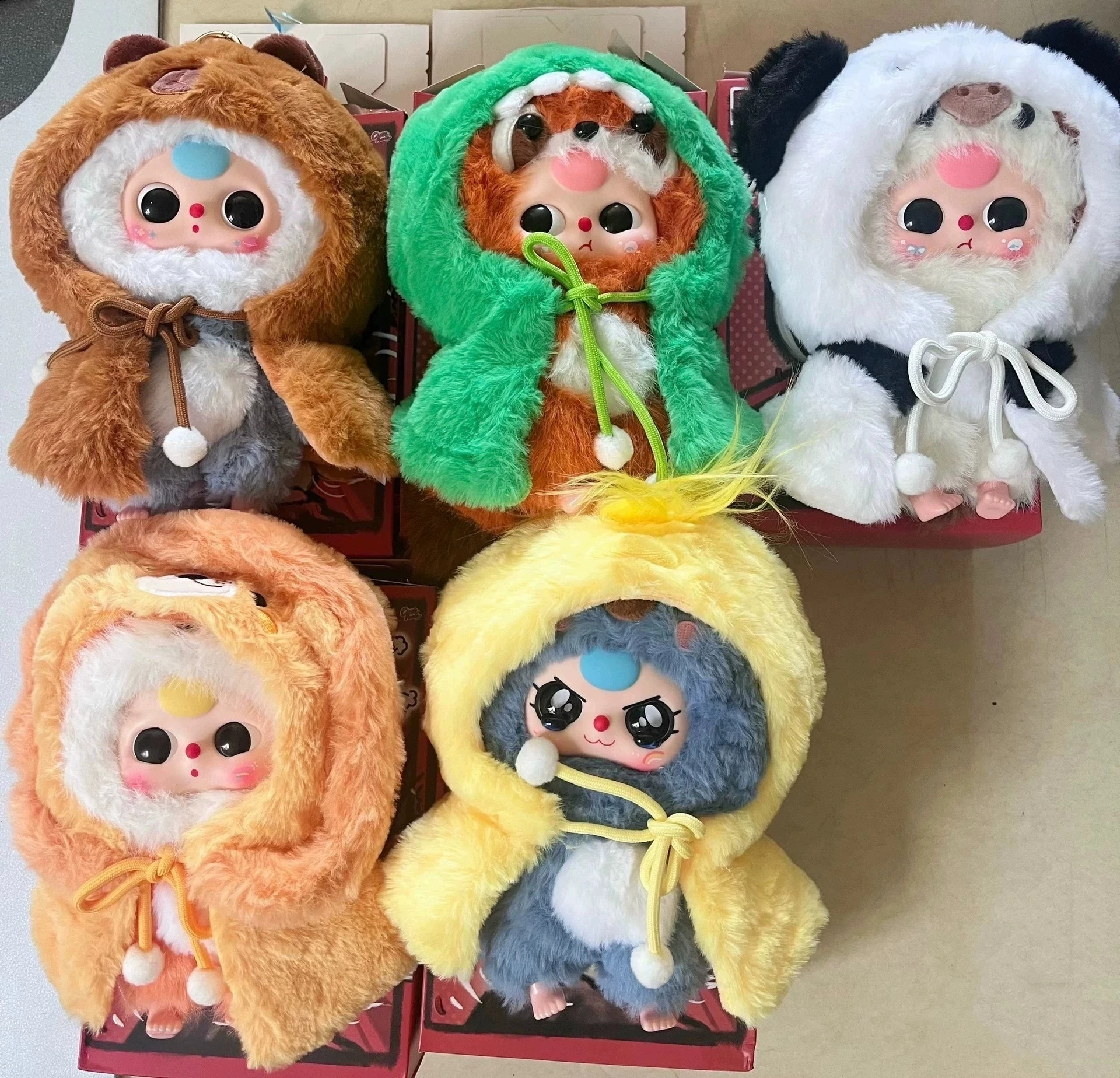 

Genuine Baby Three I'M Not A Hero Series Blind Box Cute Doll Ornament Emotional Soothing Doll Decorate And Collect Girls As Gift