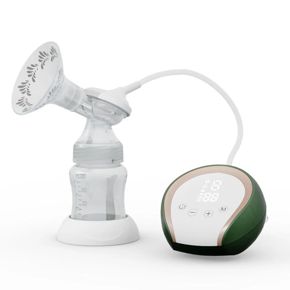 Portable Electric Breast Pump Hands Free Breast Pump for Breastfeeding 3 Modes & 9 Adjustable Suction Levels Low Noise