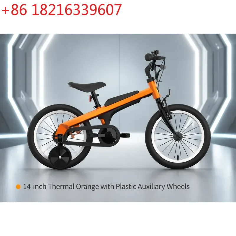 Ninebot 14 Inch Kids Bicycle for Children Aged 3 to 8 Years Old with Protective Gear