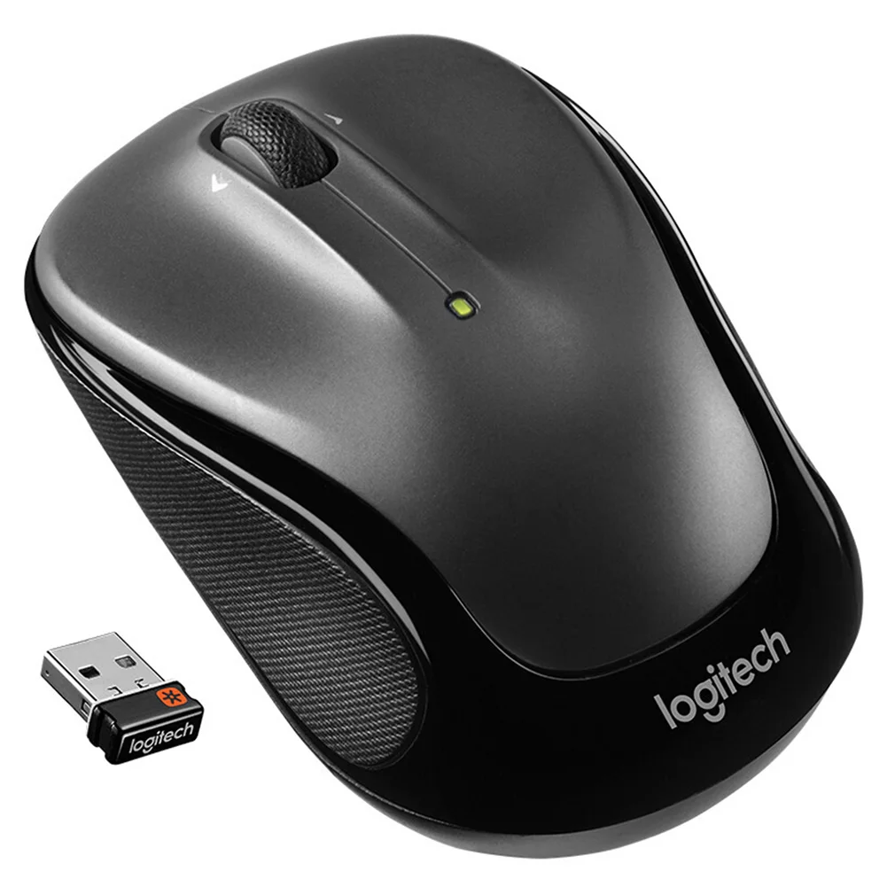 Logitech M325s M235 3 Buttons USB Wireless Mouse 1000 DPI 2.4G Unifying Receiver Mice Contour Shape And Texture Rubber Grip