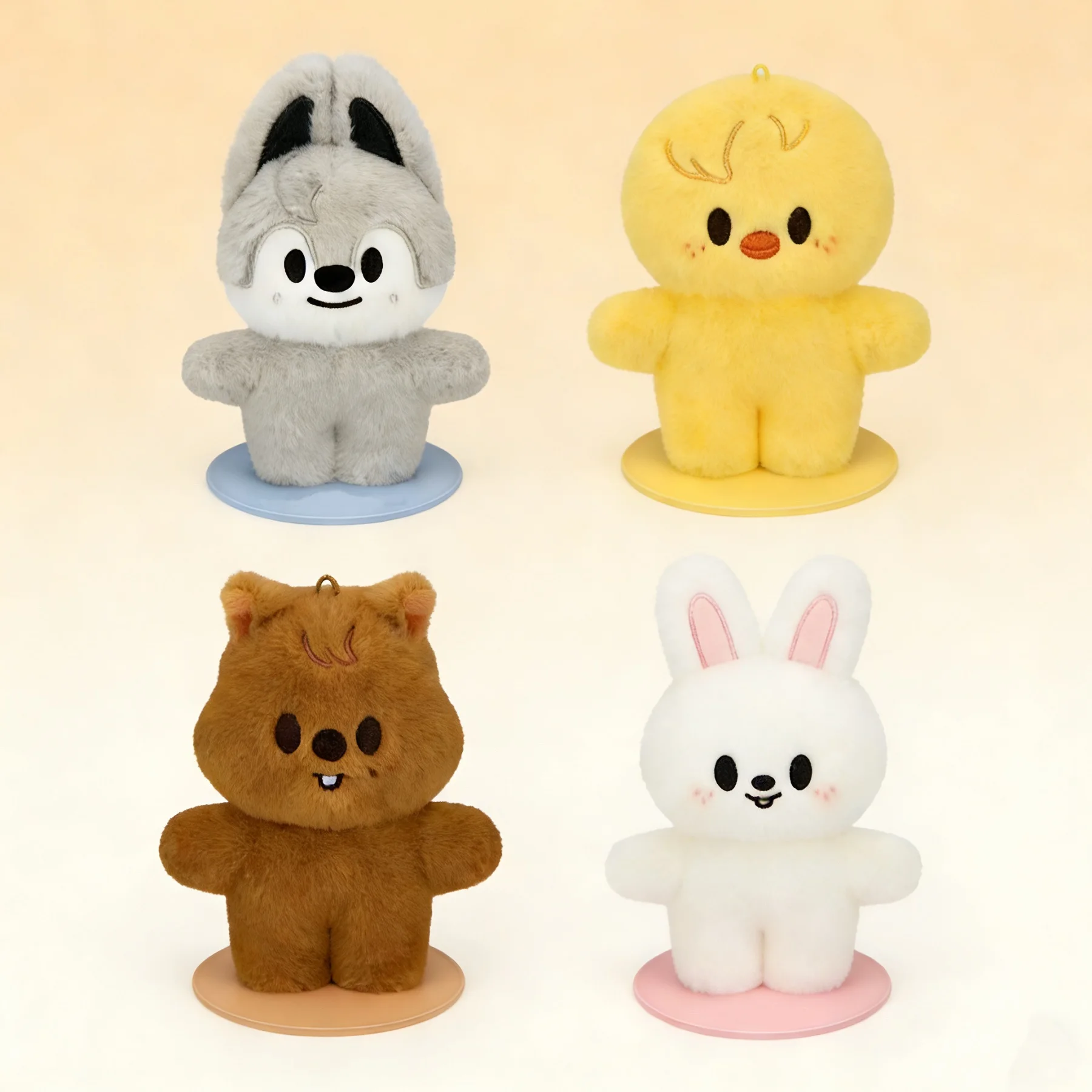 

Новый KPOP 13 см SKZOO StrayKids доминирующая милая стоячая серия плюшевая кукла кулон фестиваль подарок коллекция фанатов магнитное притяжение