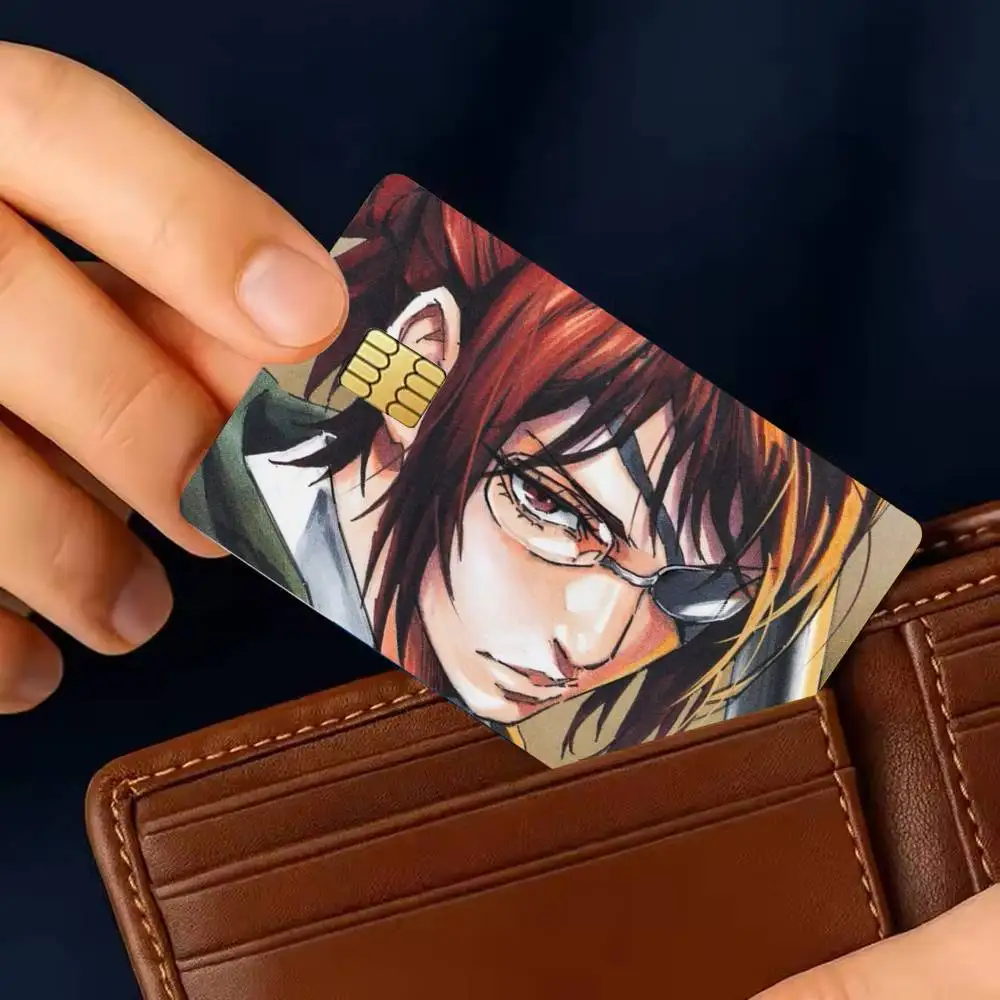 Attack on Titan Hange Zoe Sticker Film Tape Skin for Credit Card Debit Card Waterproof